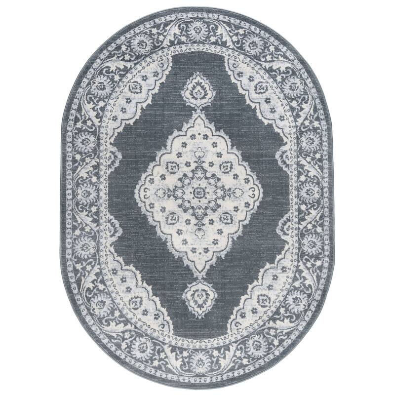 Carrington Shabby Chic Medallion Indoor Area Rug