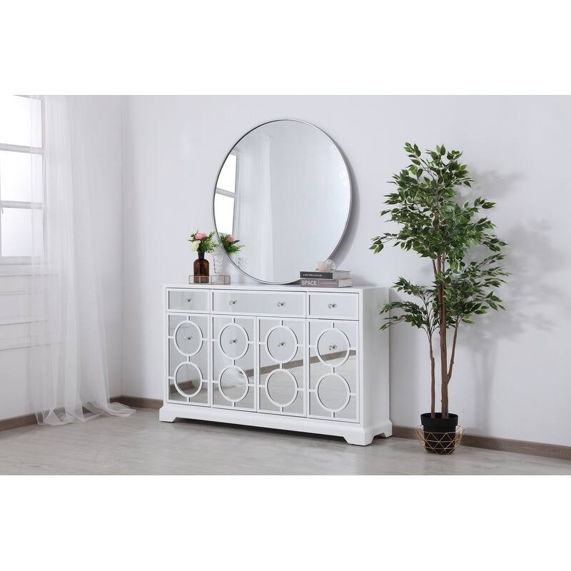 24 in. Mirrored Cabinet