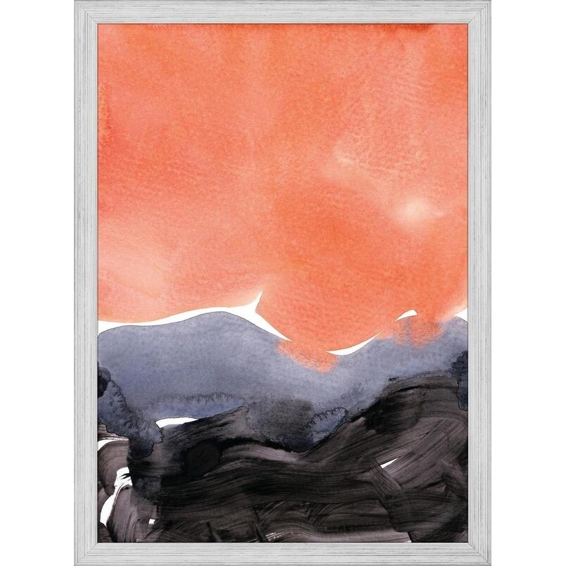 Shop Easy Art Prints Iris Lehnhardt S Orange Blue Graphite