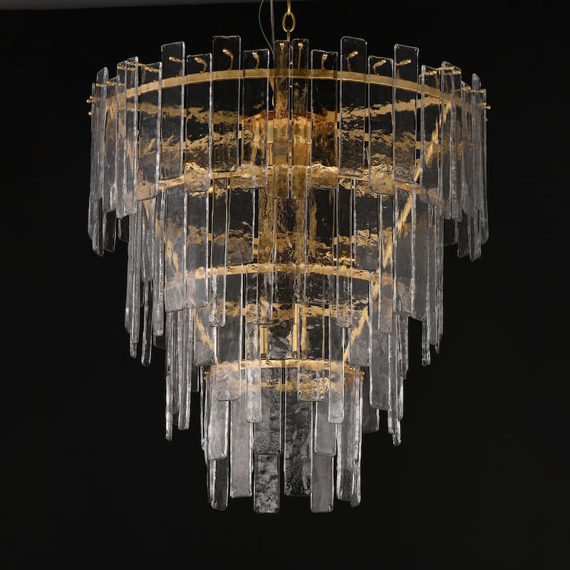 Maxim 21837AG Warren 12 Light 30" Wide Pendant