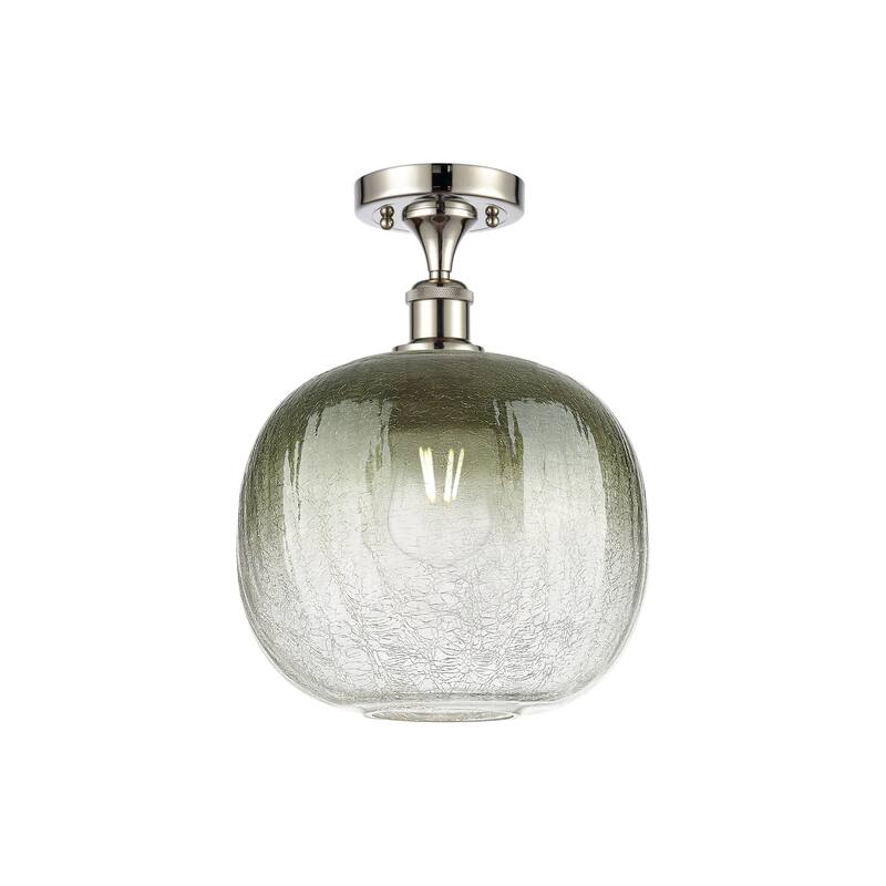 Innovations Lighting Endless Possibilities Ballston - Brookhaven Sphere - 1 Light 11" Semi-Flush Mount