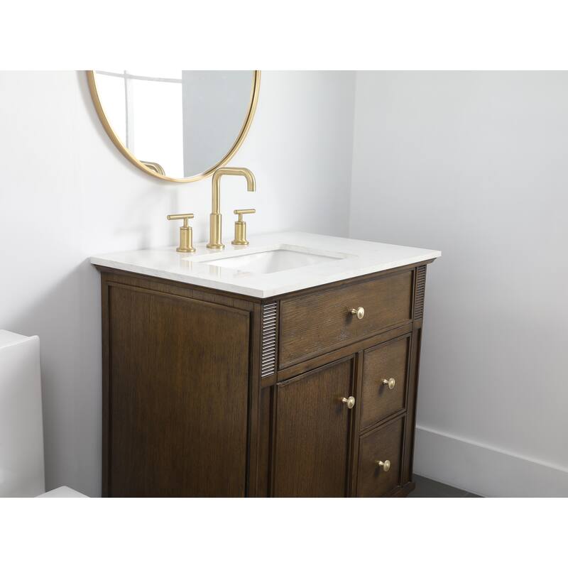 32" Bordeaux Bathroom Vanity