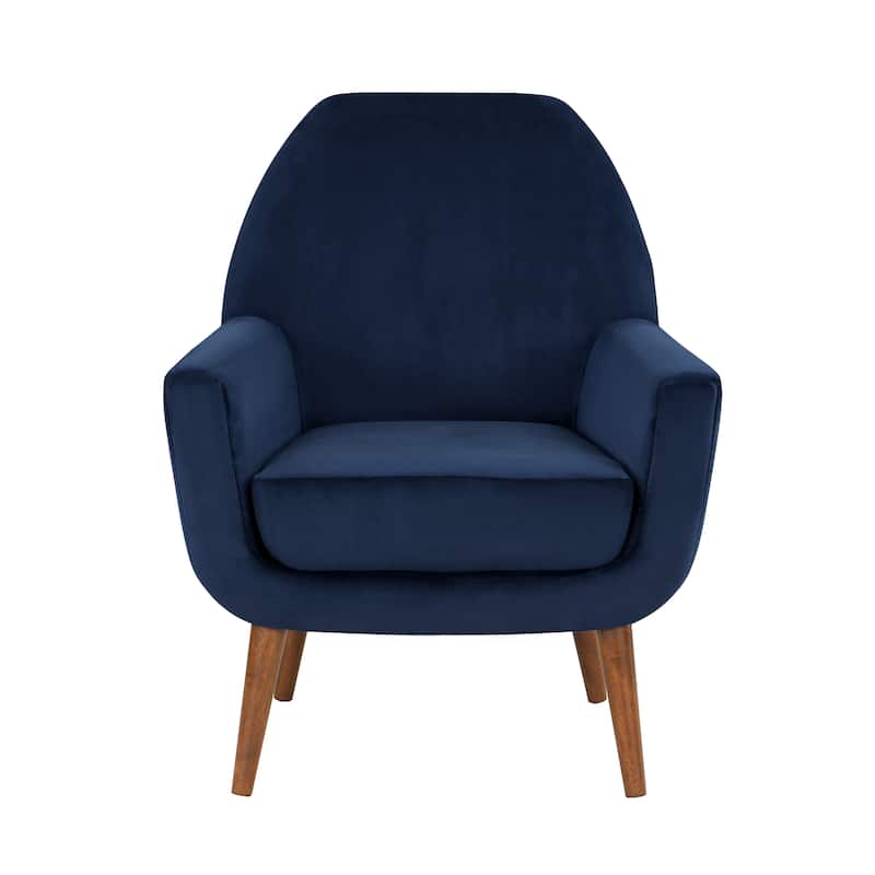 Adrian Mid-Century Velvet Arm Chair by Greyson Living
