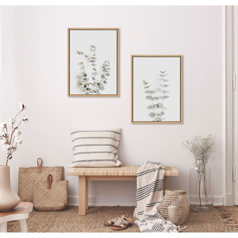 Kate and Laurel Sylvie Neutral Canvas by The Creative Bunch Studio