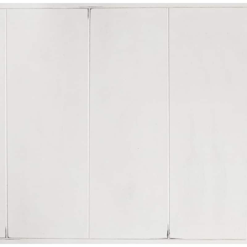 McKinney LED Light Panel Bed Vintage White