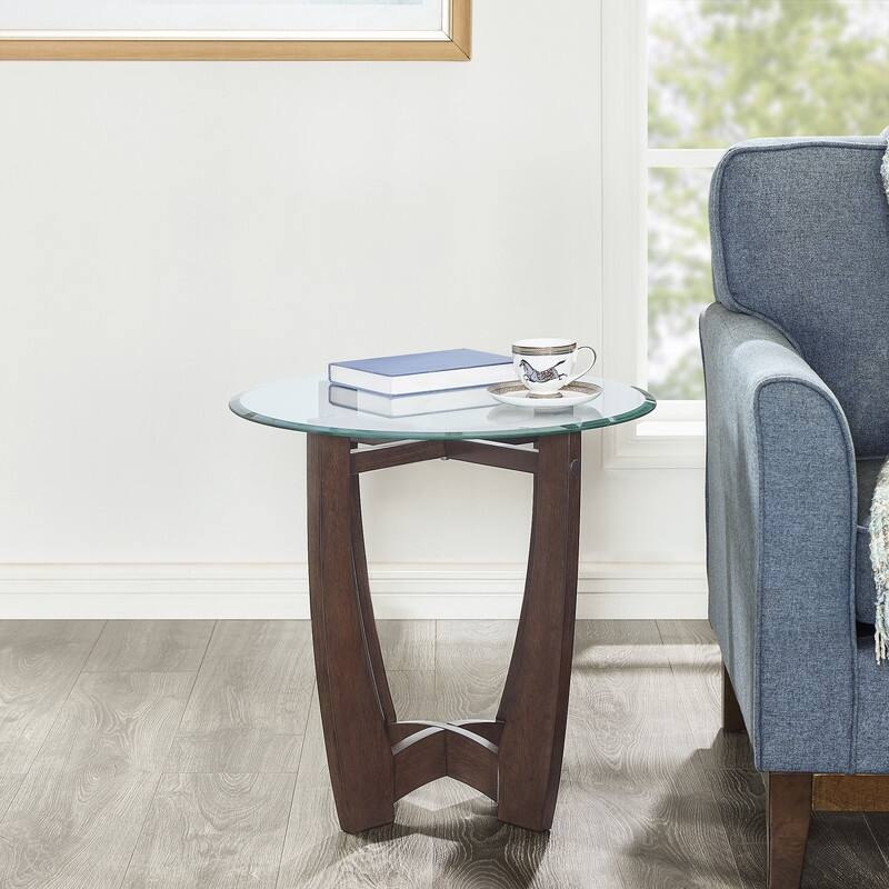 Tempered Glass Coffee Tables - Modern Minimalist Center Tables for Living Room, Office & Apartment