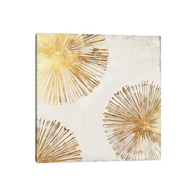 iCanvas "Gold Star II" by PI Galerie Canvas Print