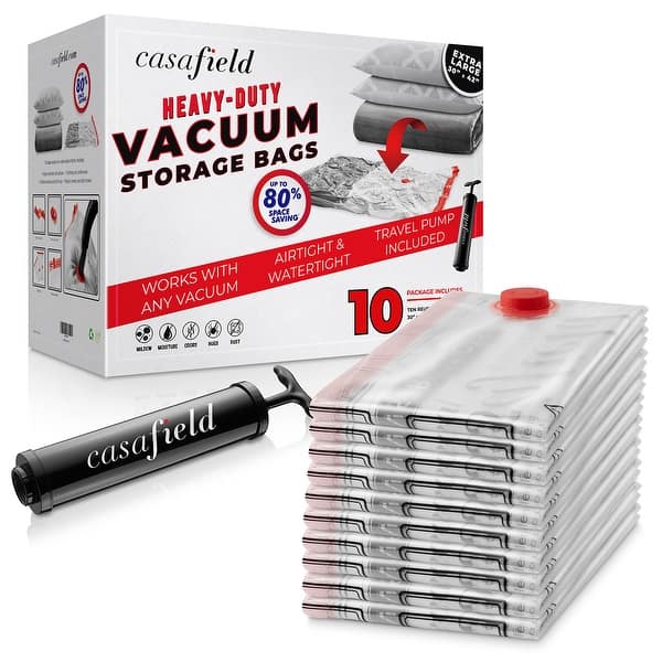 10 X-Large 42 x 30 Vacuum Space Storage Saver Bags and Travel Pump - Extra  Large - 42 x 30 Inches - Bed Bath & Beyond - 31106985