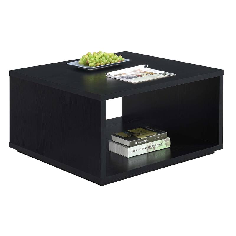 Convenience Concepts Northfield Admiral Square Coffee Table with Shelf