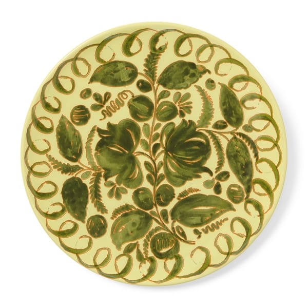 Caravan Amalfi Dinner Plate - 10.6"- Lime