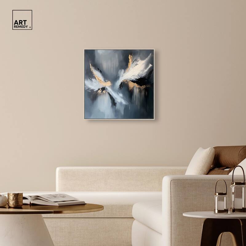 Wings of Gold Canvas by Art Remedy