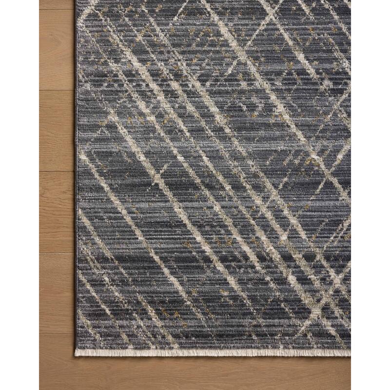 Alexander Home Bradley Modern Micro Fringe Area Rug