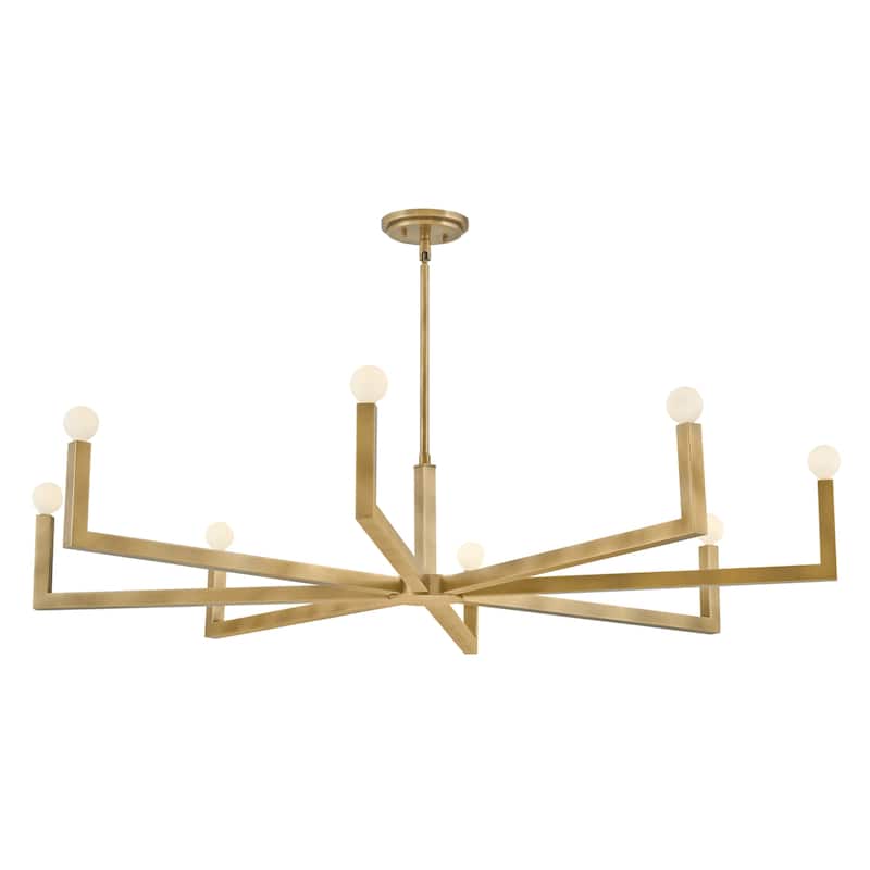 Hinkley Lighting 45049 Ezra 50" Wide 8 Light Chandelier