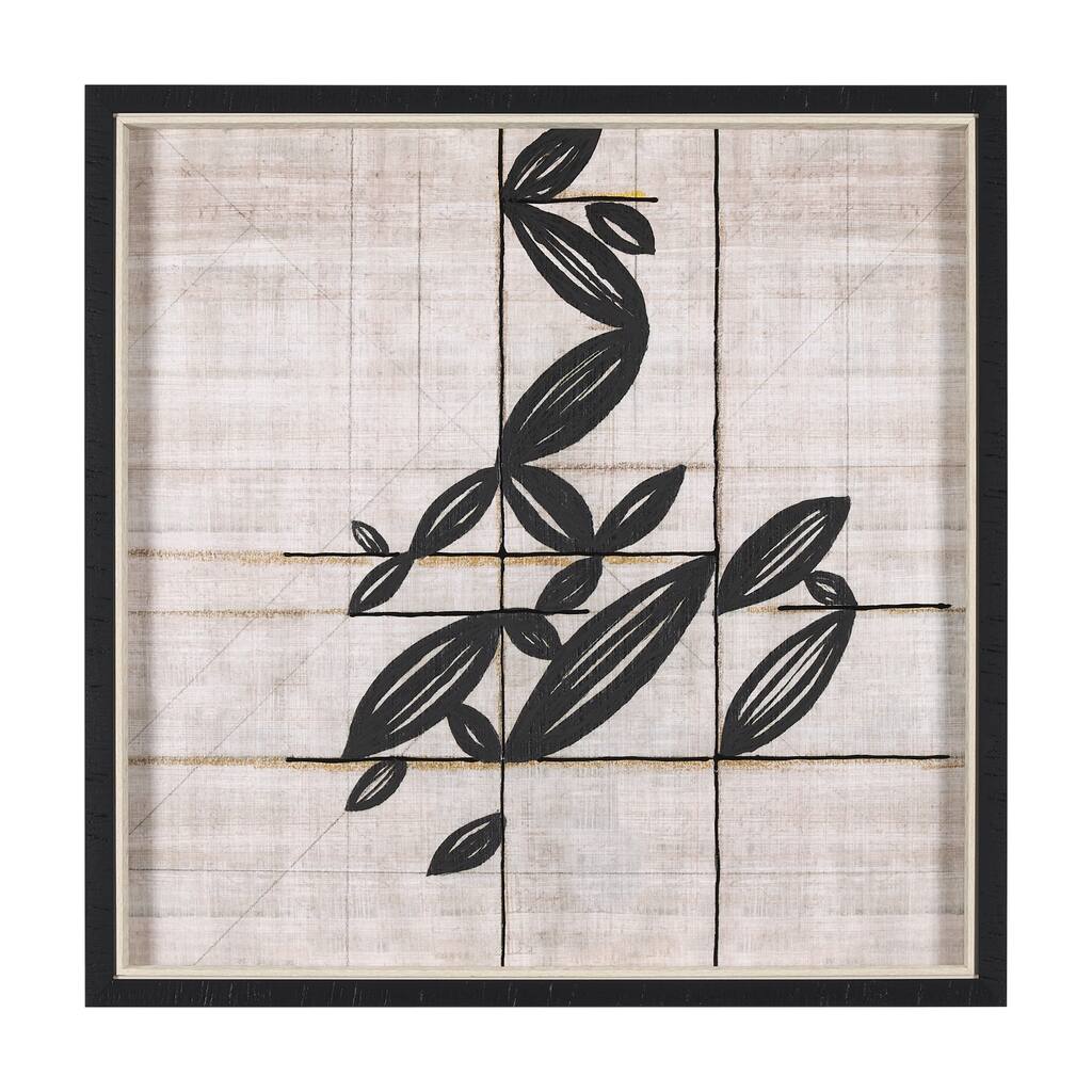 Papyrus Foliage I Framed Art Print