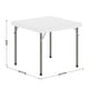 preview thumbnail 17 of 22, Indoor/Outdoor Kids Bi-Fold Plastic Folding Table - 24x24 - 23.5"W x 23.5"D x 19"H