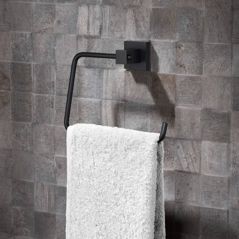 Cube 2-Piece Bathroom Hardware Set