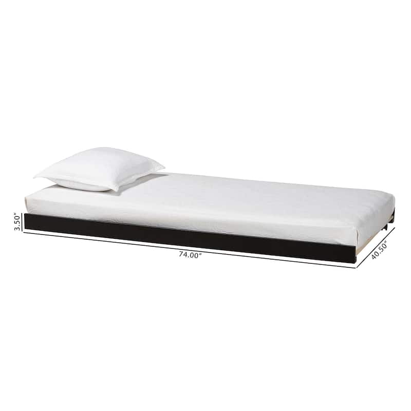Lucera Trundle - Underbed Low-Profile Rolling Base for Daybeds and Guest Rooms