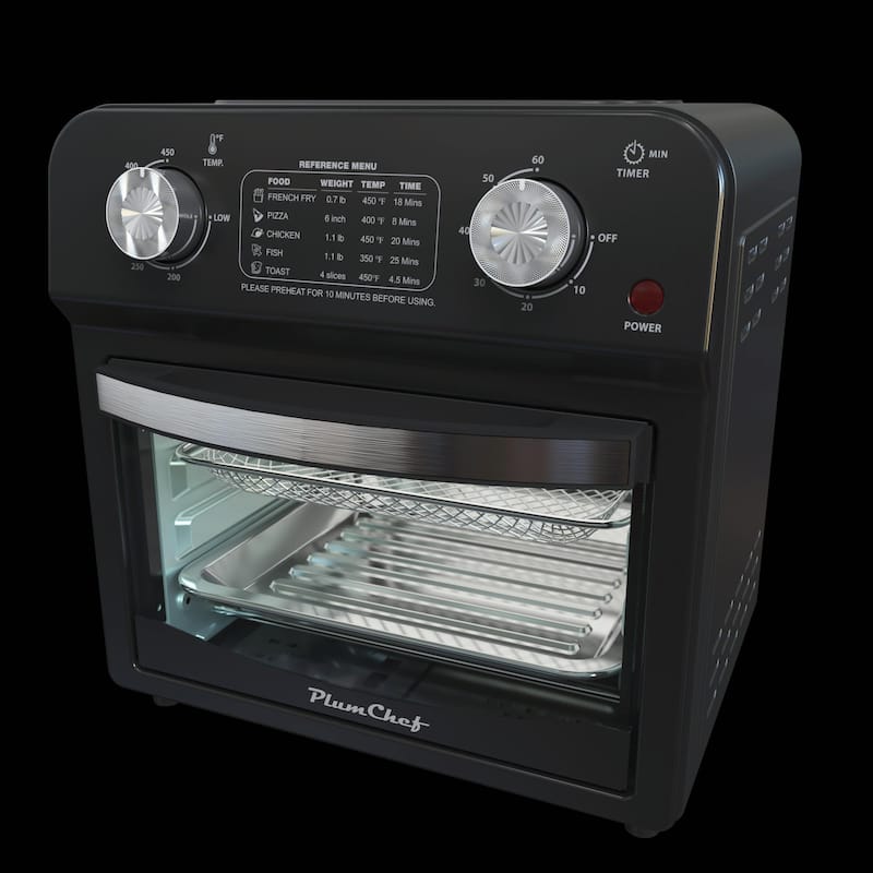 12.5 Quart 7-in-1 Convection Toaster Oven, 1500W, 5 Pre-set Menus