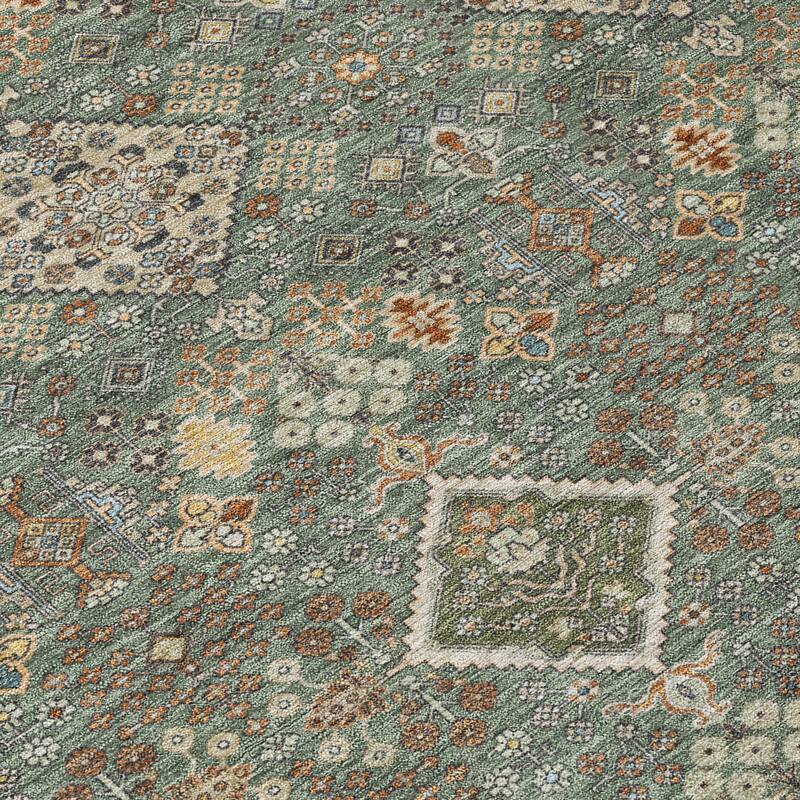 Machine Washable Indoor/ Outdoor Global Bidunga Chantille Rug