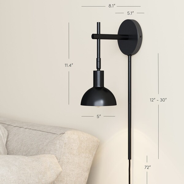 Sconce with on off switch discount