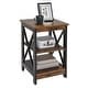 preview thumbnail 44 of 67, Convenience Concepts Oxford End Table with Shelves
