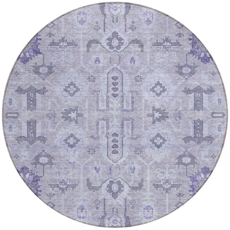 HomeRoots Oriental Traditional Rectangle Outdoor Rug