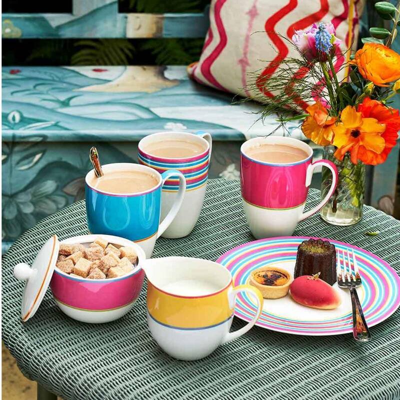 Kit Kemp for Spode Calypso Covered Sugar - 12 Oz