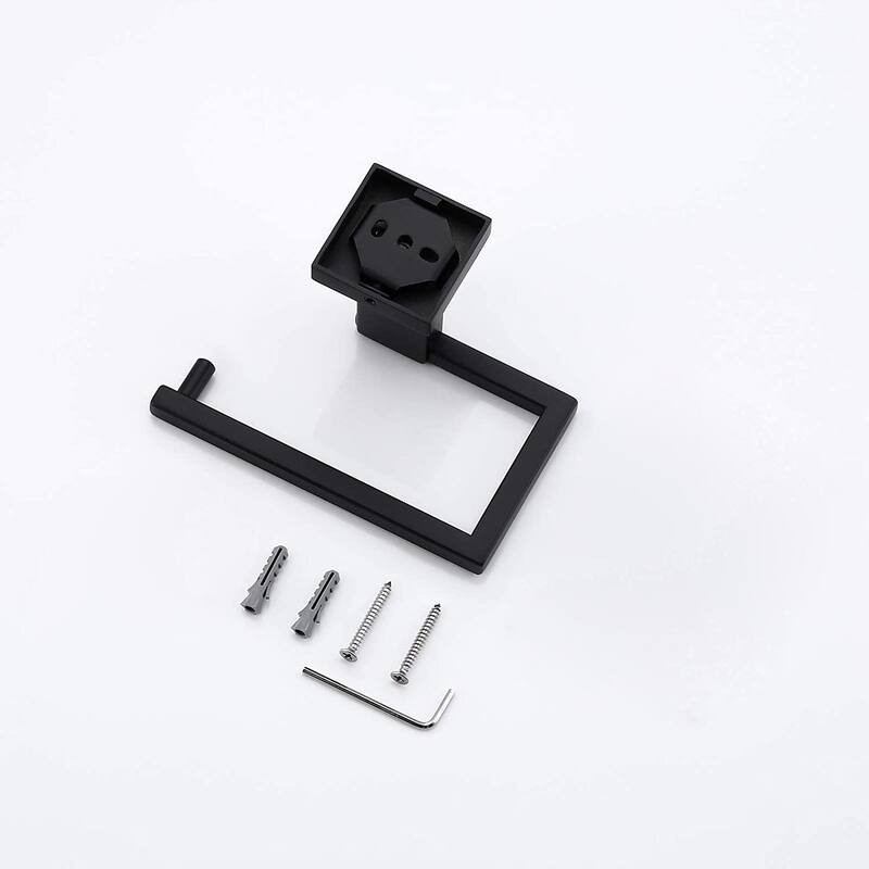 Modern Square Style Wall Mount Toilet Paper Holder