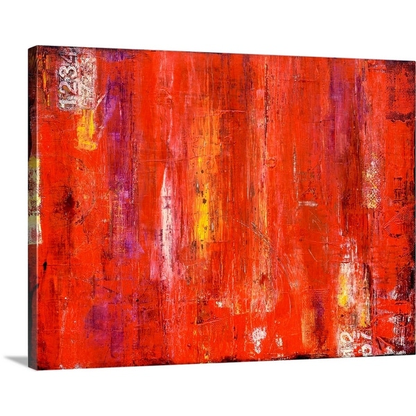 "Roadhouse Red" Canvas Wall Art