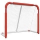 preview thumbnail 2 of 4, vidaXL Hockey Goal Red and White 53.9"x26"x44.1" Polyester