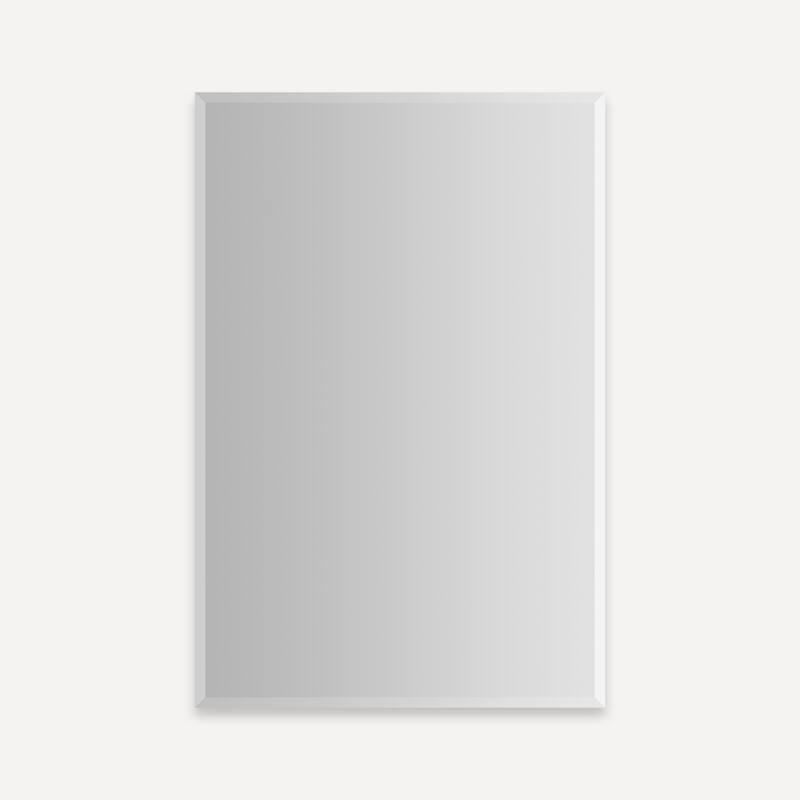 Robern MR2030D4FBE0 M Series Reserve 19-1/4" x 30" Frameless Single - Mirrored - Mirrored Finish