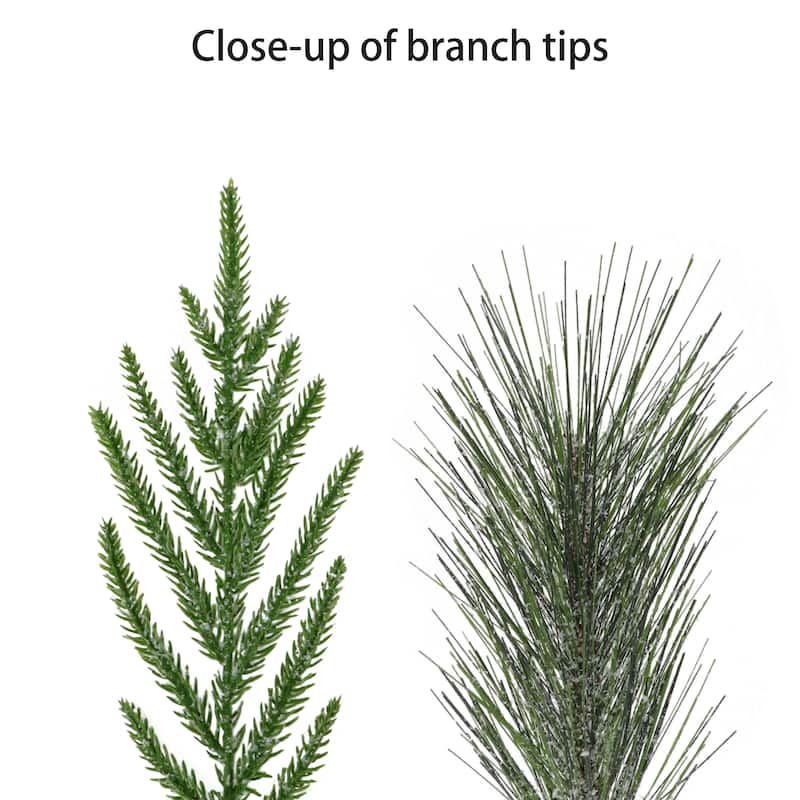 Puleo International 9 ft. x 10 in. Pre-Lit Decorated Artificial Garland