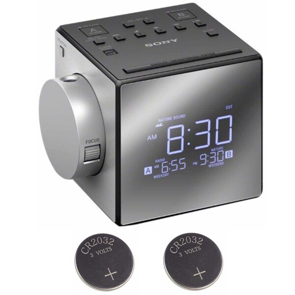 Sony ICFC1PJ Alarm Clock Radio Bundle