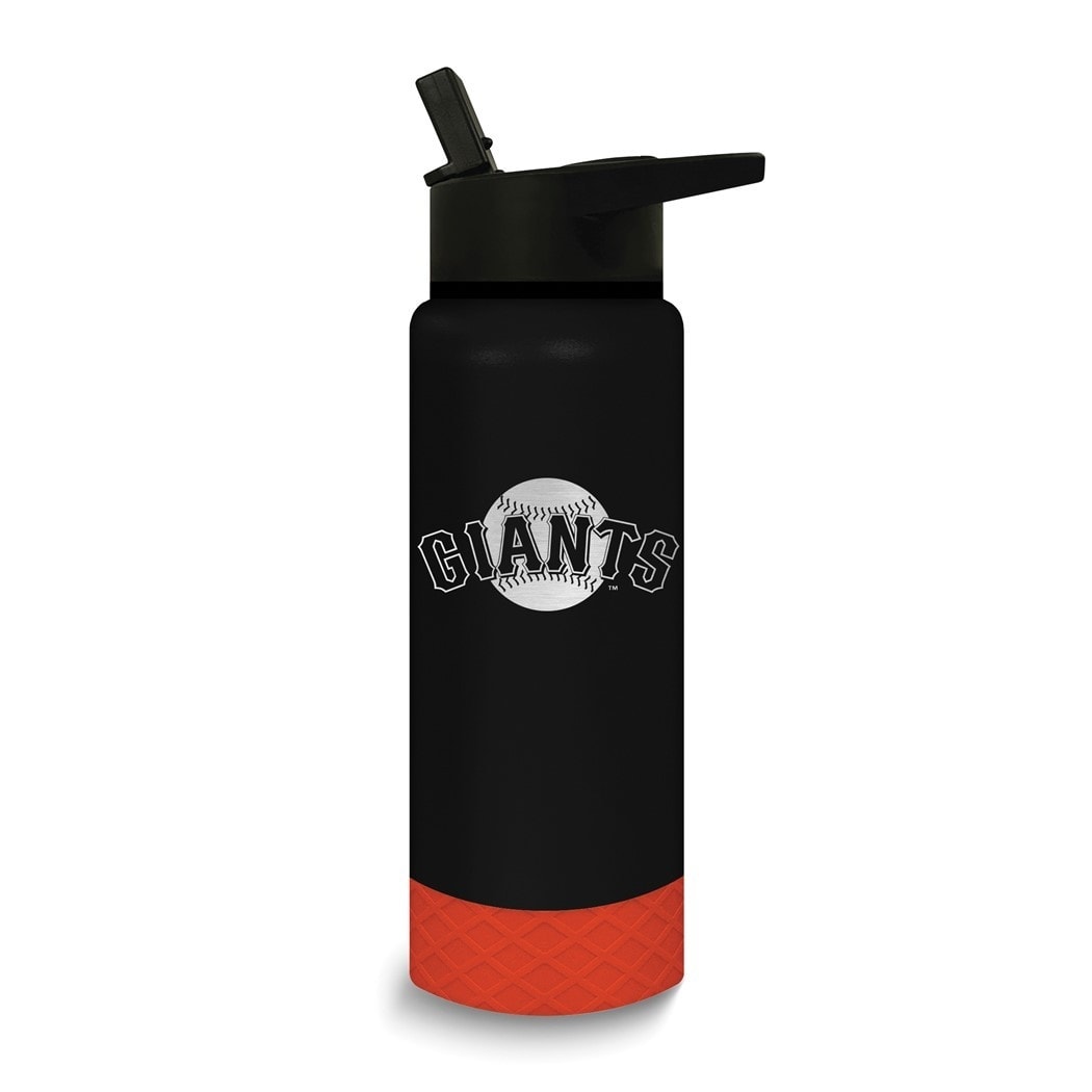 MLB San Francisco Giants Stainless Steel Silicone Grip 24 Oz. Water Bottle