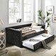 preview thumbnail 6 of 7, Daybed with Trundle Upholstered Tufted Sofa Bed