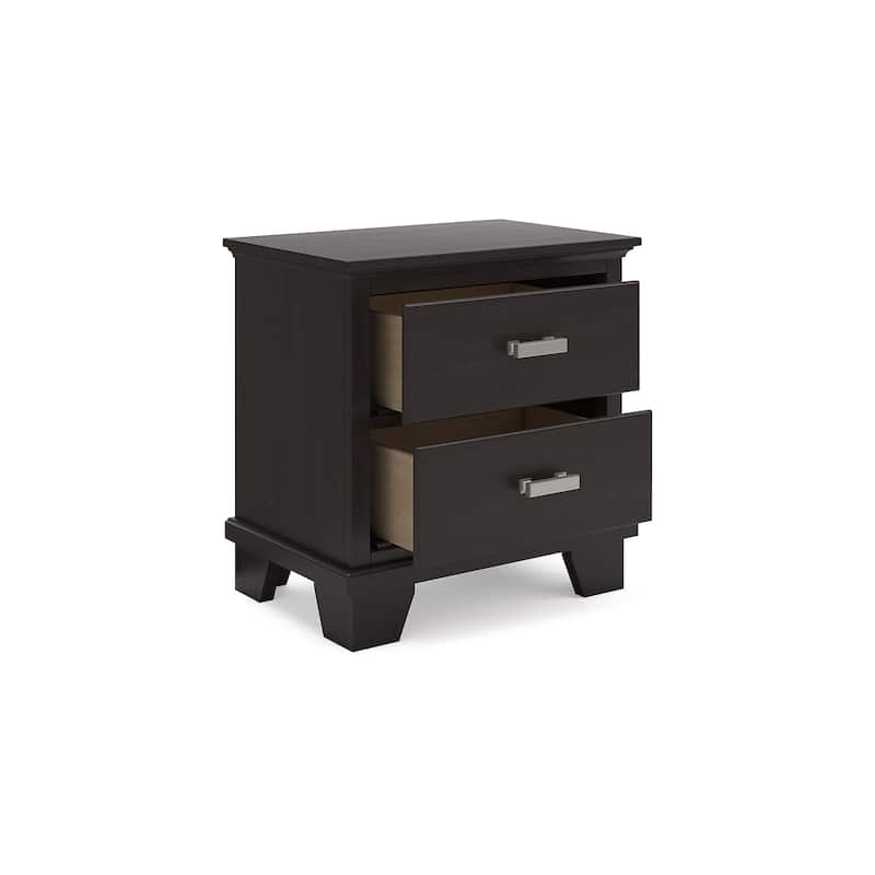 Signature Design by Ashley Covetown Dark Brown Nightstand