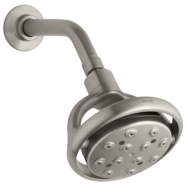 Kohler K-45427-G Flipside 1.75 GPM Multi Function Shower Head with MasterClean Sprayface Technology