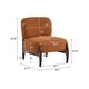 preview thumbnail 16 of 42, Christopher Knight Home - Everett Modern Boucle Lounge Chair with Solid Wood Frame