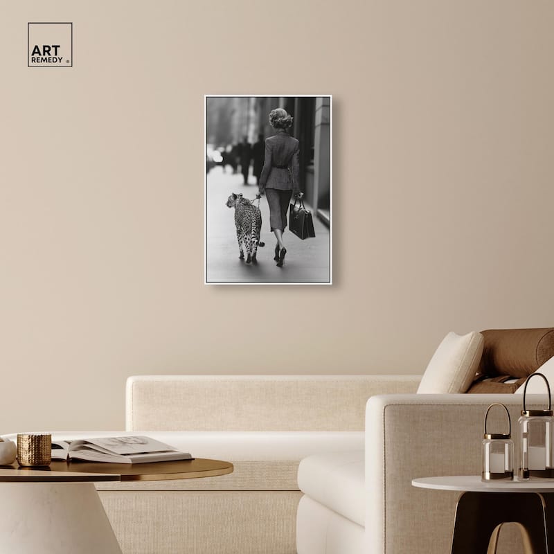 With Luxury Canvas by Art Remedy
