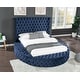 preview thumbnail 2 of 21, Hazel Modern Style Queen/King Bed with USB Charger & Made with Wood