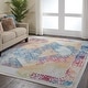 preview thumbnail 6 of 72, Nourison Global Vintage Medallion Boho Moroccan Area Rug 7'10" x 9'10" - Ivory/Multi - Runner/Rectangle