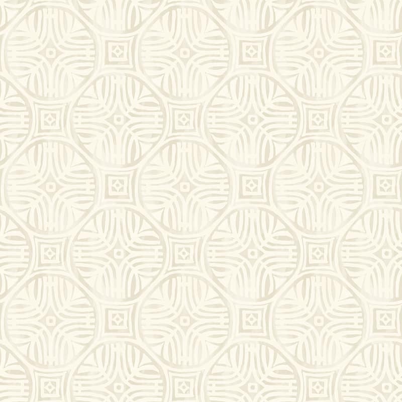 Chesapeake Sandee Dove Medallion Wallpaper