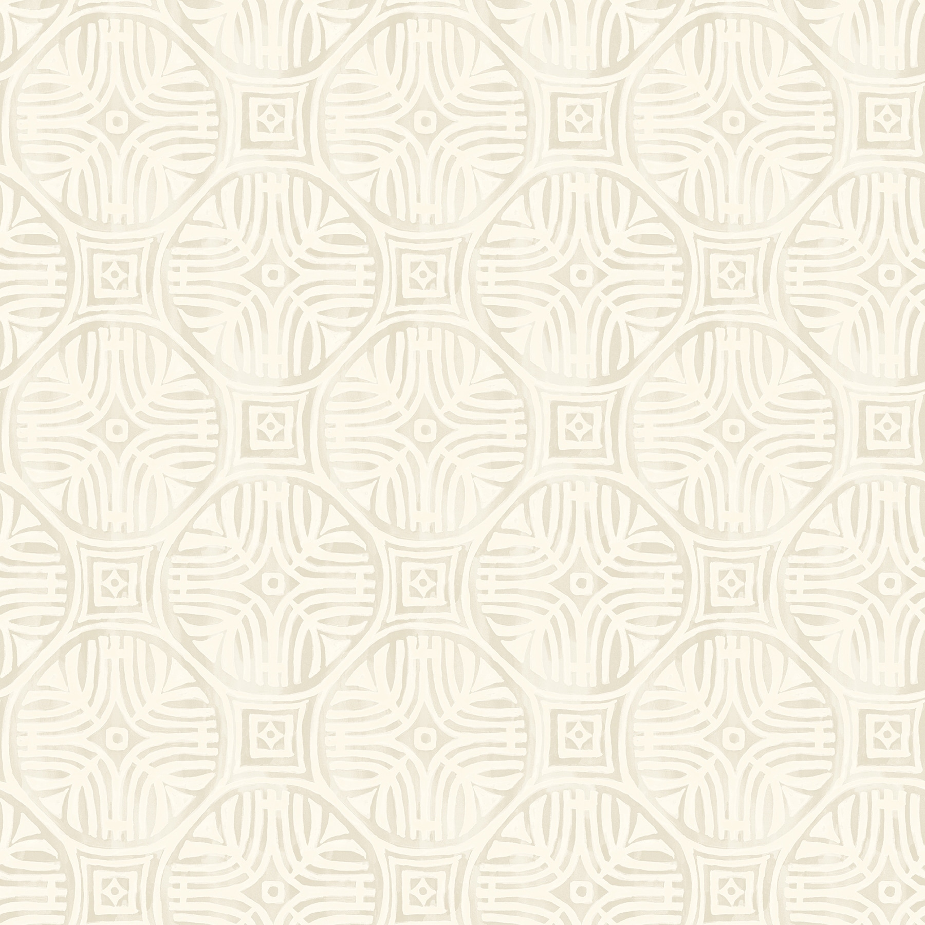 Chesapeake Sandee Dove Medallion Wallpaper