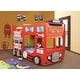 preview thumbnail 6 of 5, FIRE TRUCK Toddler Bunk Bed