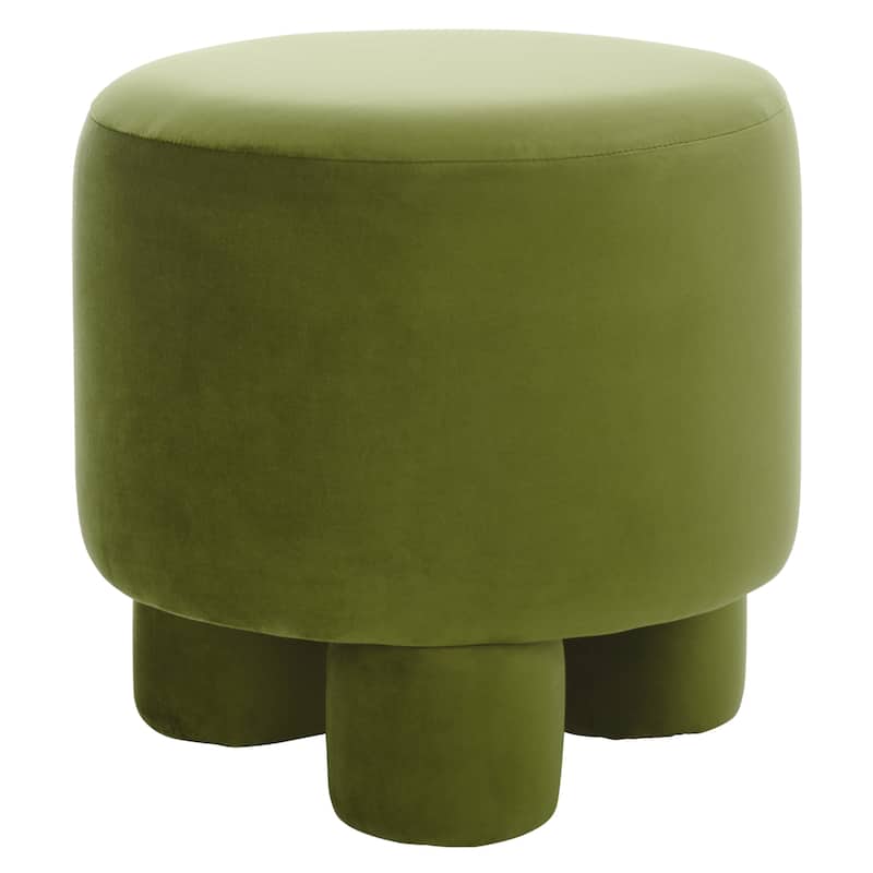 SAFAVIEH Naref Upholstered Ottoman Foot Stool