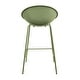 preview thumbnail 32 of 38, Set of 2 26-inch Contemporary Eiffel Dowel DSW Counter Height Stool Barstool With Backs For Kitchen Home Side Break Room