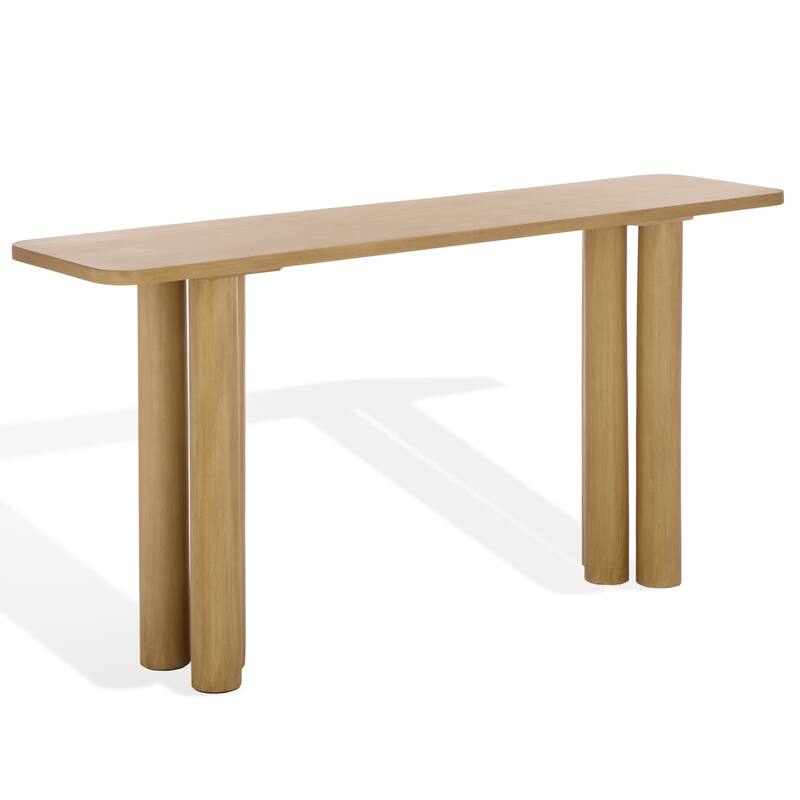 SAFAVIEH Couture Kathalina Rectangle Wood Console Table - 60"W x 15"D x 30"H