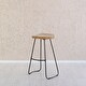 preview thumbnail 2 of 72, MH London Romboss Handmade Mango Wood Saddle Seat Stool