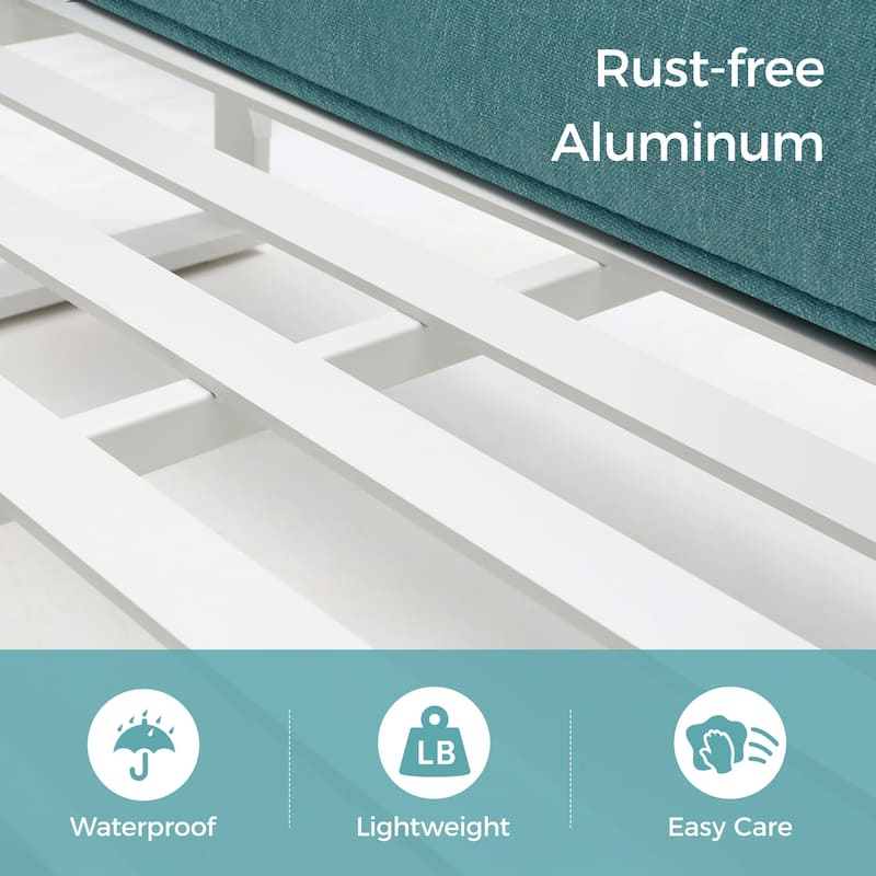 Royalcraft 7-Piece Aluminum Patio Conversation Set