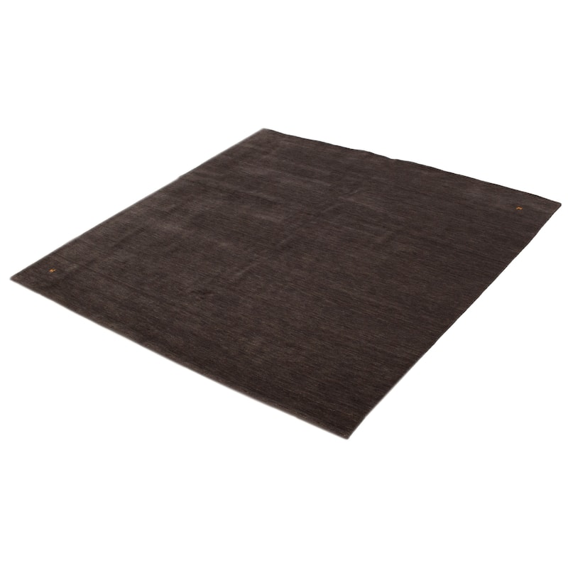 Kashkuli Gabbeh Grey Rug 8'3" x 8'0" - 8'3 x 8'0